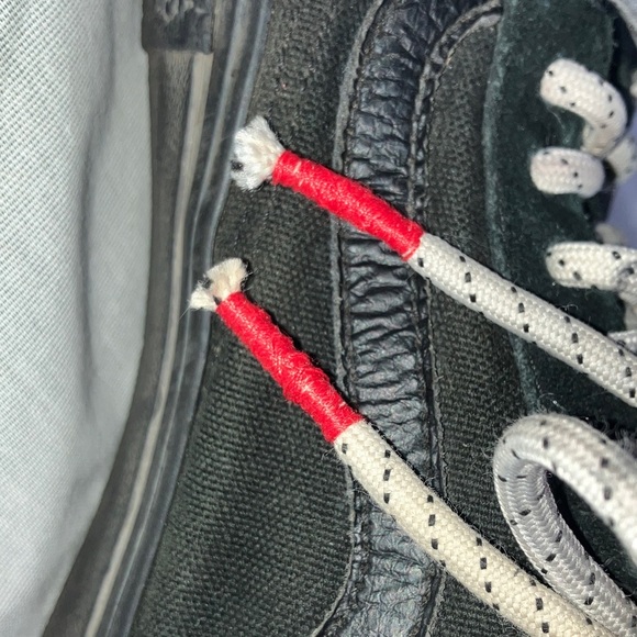 Men’s size 7 Vans off the wall  Black Men's Sneakers - eur 39 - Picture 12 of 16